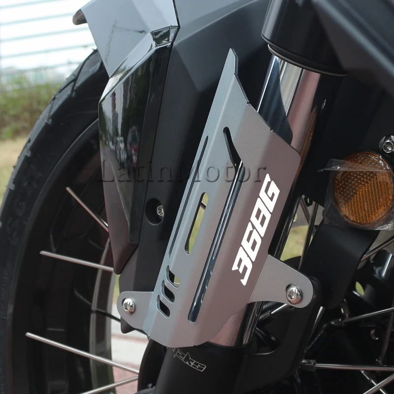 اكسسوارات الدراجات النارية ل ZONTES 368G 368 G 2024-2025 2026 الجبهة شوكة الحرس امتصاص الصدمات غطاء للحماية الإطار حامي