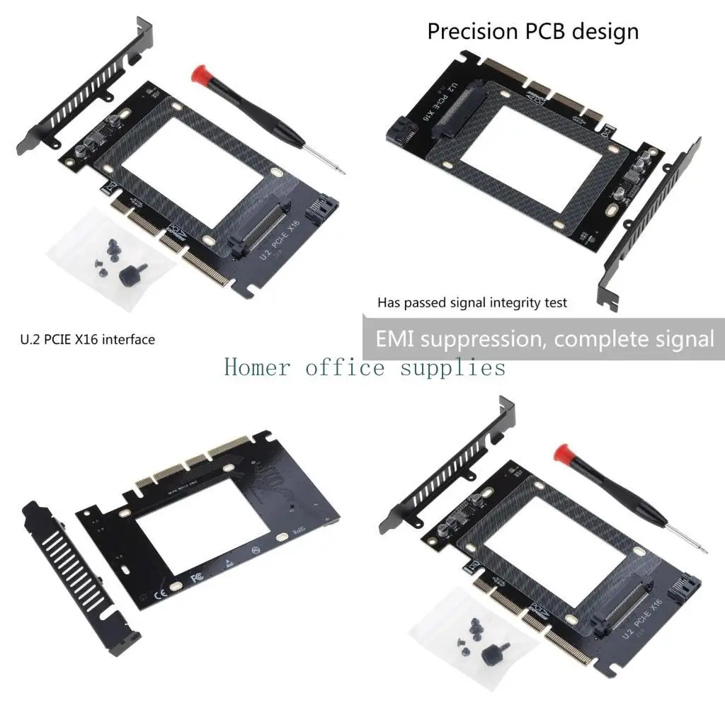 

K43B PCIE X16-U.2 Расширение карта PCIE X16 PCI-EXPRESS до U.2 NVME PCIE SSD ПК