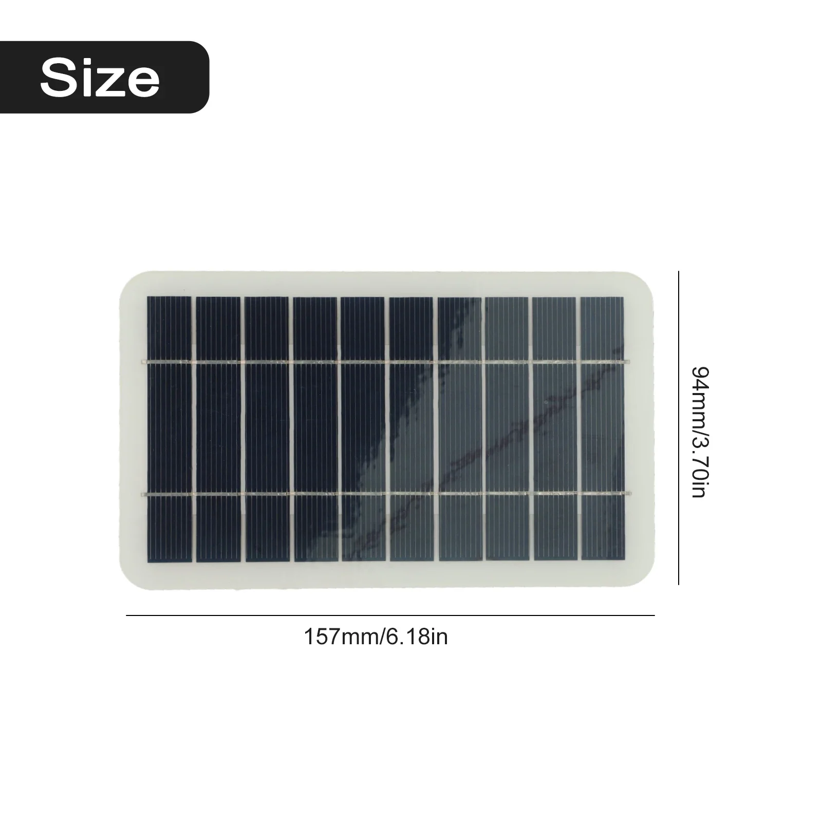 5V 5W Portable Solar Panel With USB Safe Charging Stabilizer Battery Charger For Power Bank Phone Outdoor Camping Home