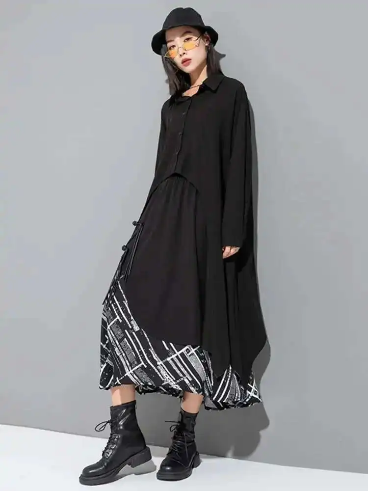 Women Black Irregul… - image