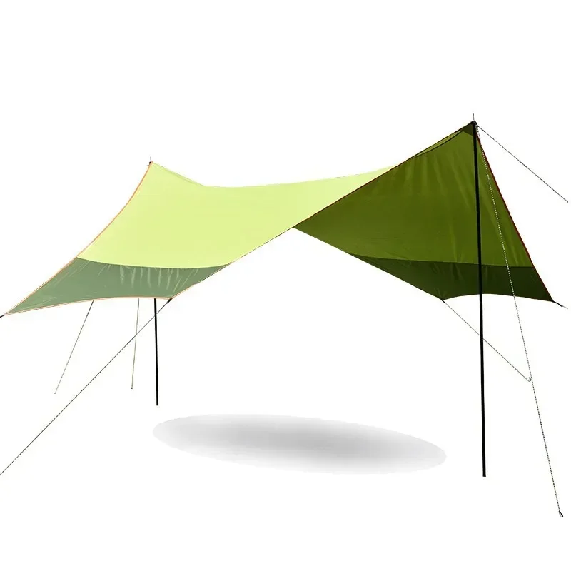 

2026Rain Awning Tent Fly Camping Beach Sunshade Tent Camping Tarp Sun Shelter Tent Canopy