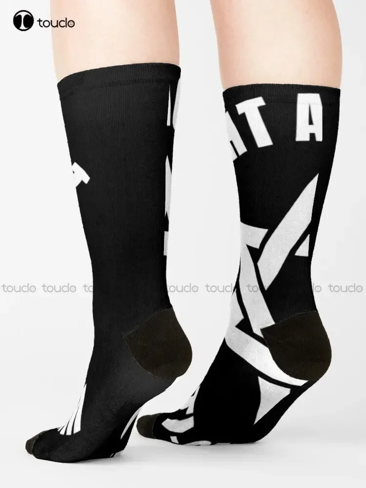 القتال ضد النصف المضاد للنجم الأسود والأبيض داود - قتال المضاد للاعتراض - جوارب مضادة للانزماثيوم للرجال جوارب كرتونية #3