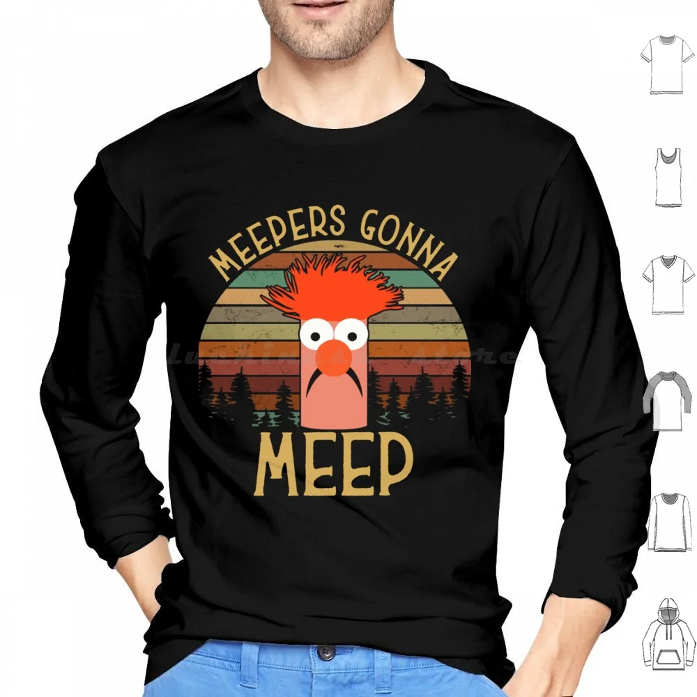 The Show Beaker Meepers Gonna Meep Essential Hoodies Long Sleeve The Show Beaker Meepers Gonna Meep Essential