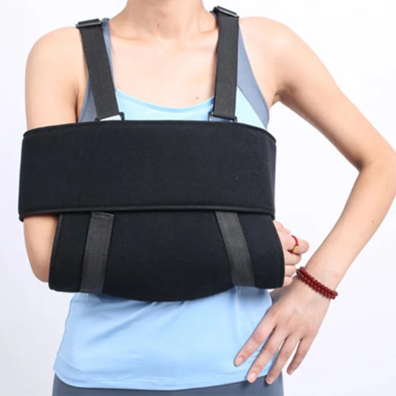 

Adjustable Medical Arm Wrist Fractures Sling Support Elbow Shoulder Arm Sling Fixation Joint Brace Broken Boom Forearm Strap New