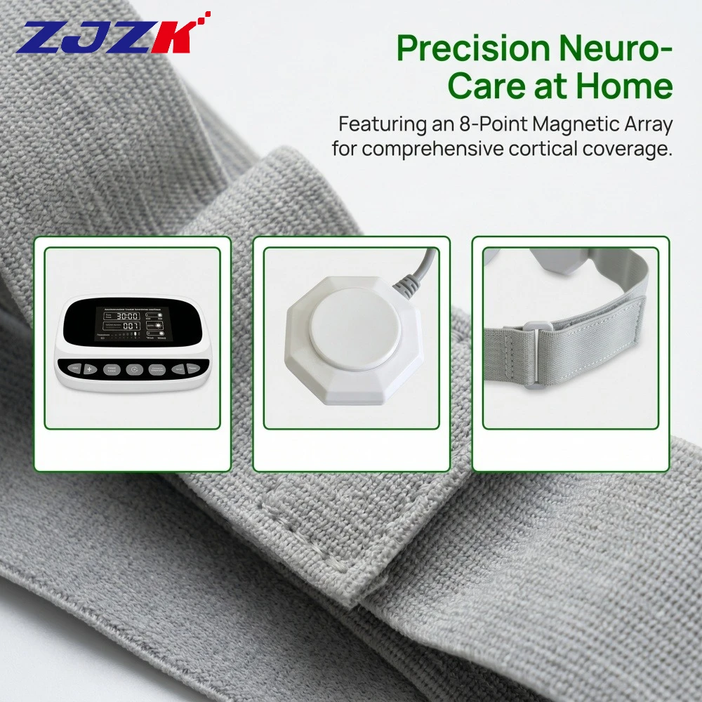ZJZK Transmagnetic Stimulation Deep RTMS Magnetic Transcranial Cerebral Infarction Mental Disorders Neurodegenerative Stroke