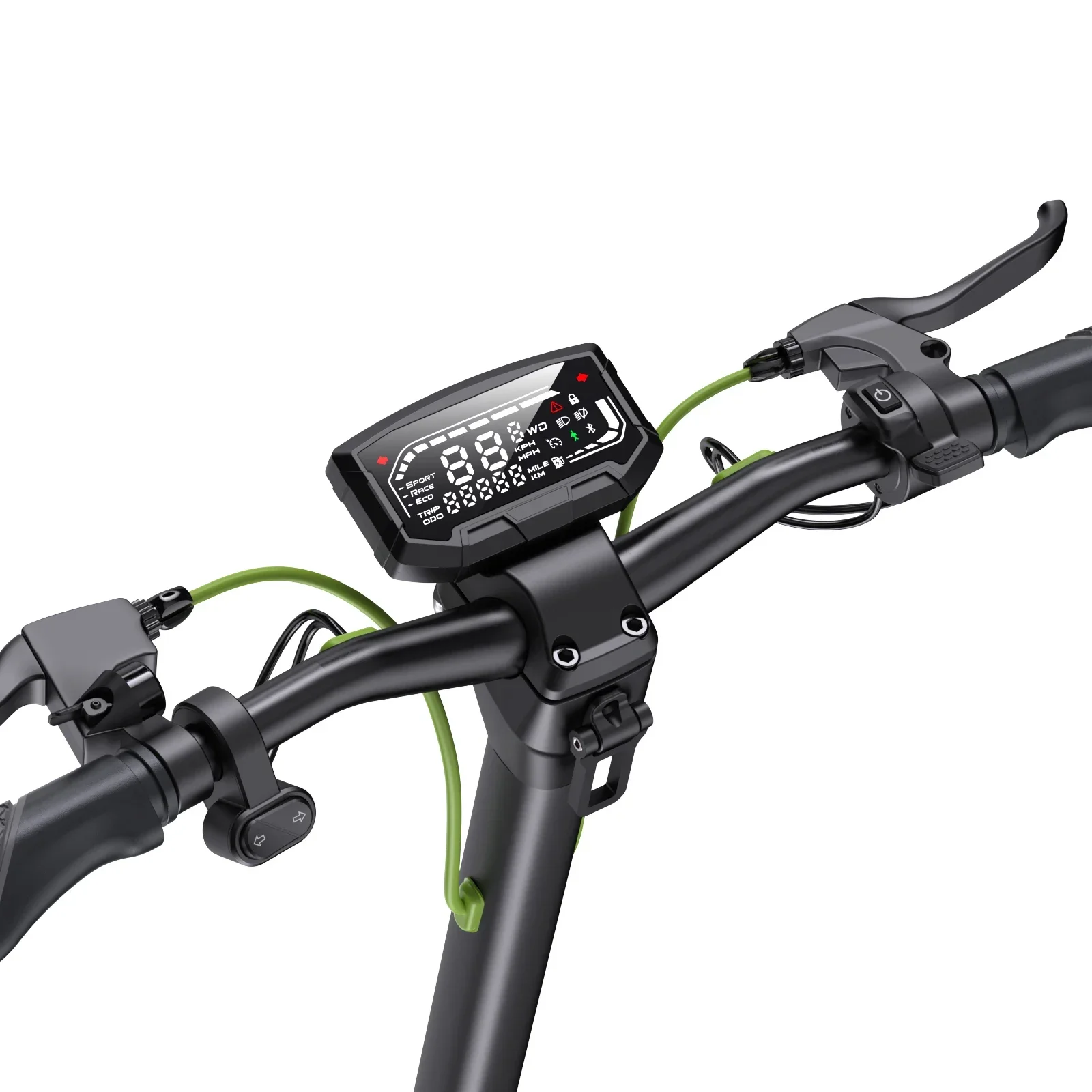 Isinwheel-patinete eléctrico plegable S10 Max, 1000W, 48V, 15Ah, batería de 10 pulgadas, neumático todoterreno, patinete eléctrico para adultos