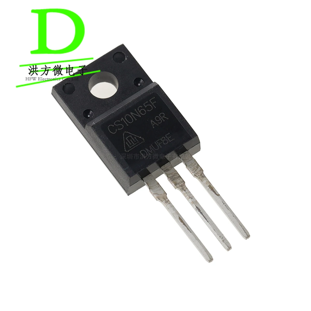 10 قطعة CRMICRO العلامة التجارية MOSFET N-CHANNEL CS10N65FA9R TO-220F 650 فولت 10A