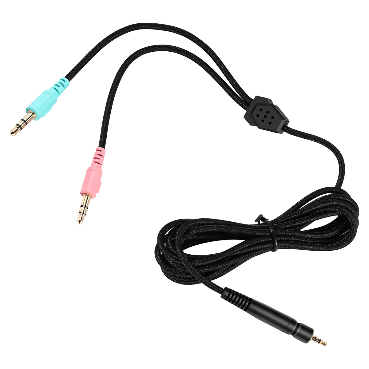 Replacement Cable for G4ME ONE GAME ZERO 373D 350 / 500 / 600 Headphones(PC Version 2 Meters)