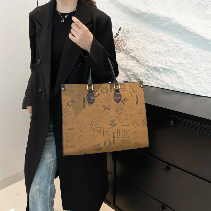 حقائب اليد العصرية للنساء بسيطة سعة كبيرة حقيبة كتف المرأة أكياس التسوق حقيبة أنيقة Bolso Marca Lujo Sukмка Sac