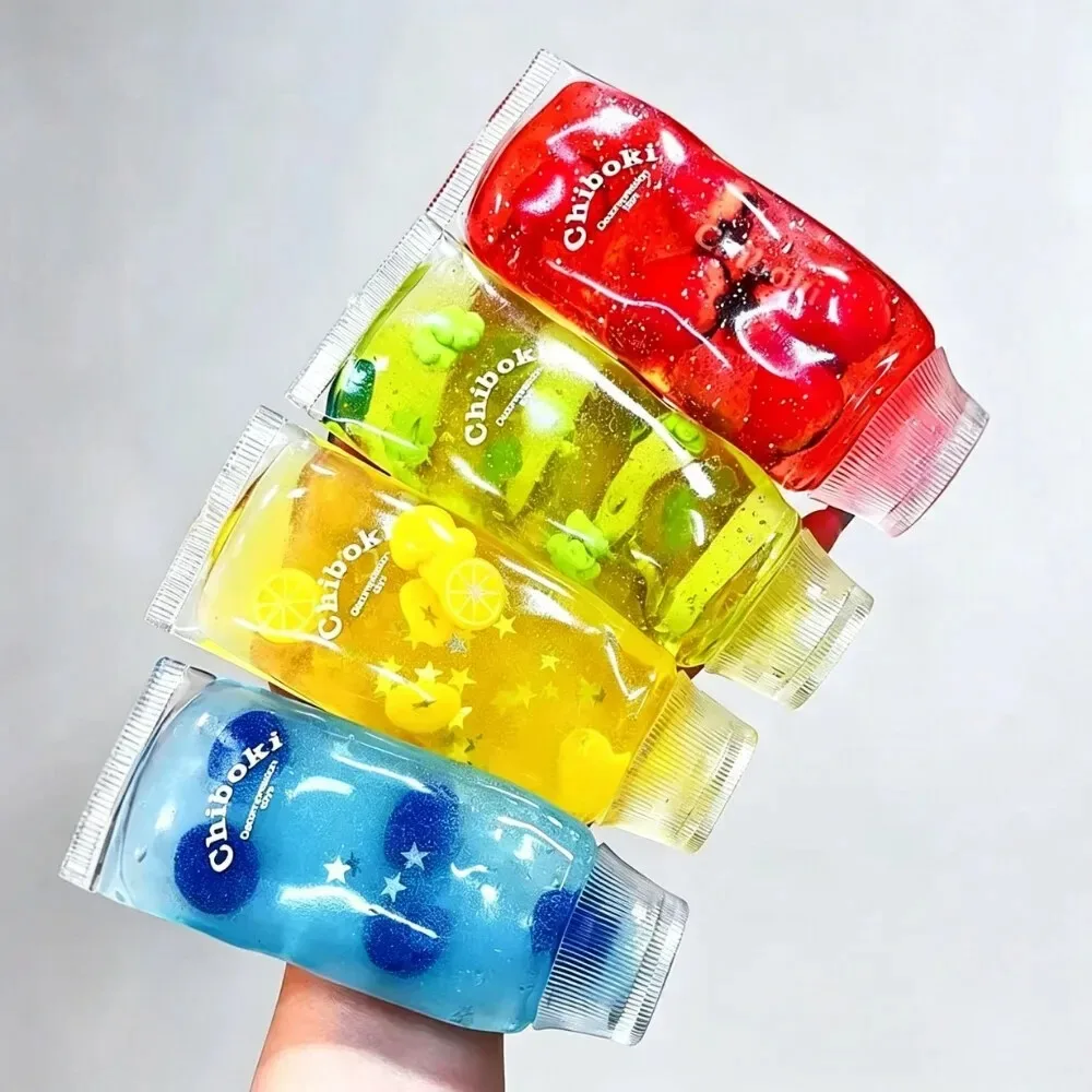 ==Fruit Filled Maltose Toothpaste Stress Relief Toy Soft Slow Rising Deformable Squeeze Squishy Fidget Sensory Toy