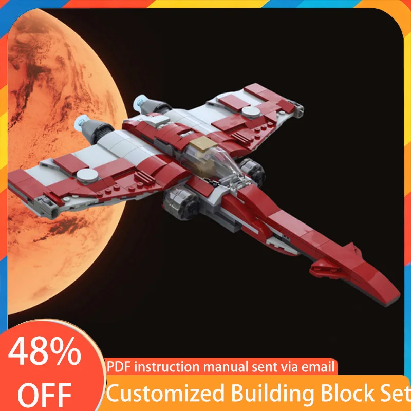 

319 деталей Star Fighting Z-95 Clone Headhunter - 75362 Альтернативный MOC, модульный конструктор, детские блочные блоки, DIY, праздничные игрушки, подарки