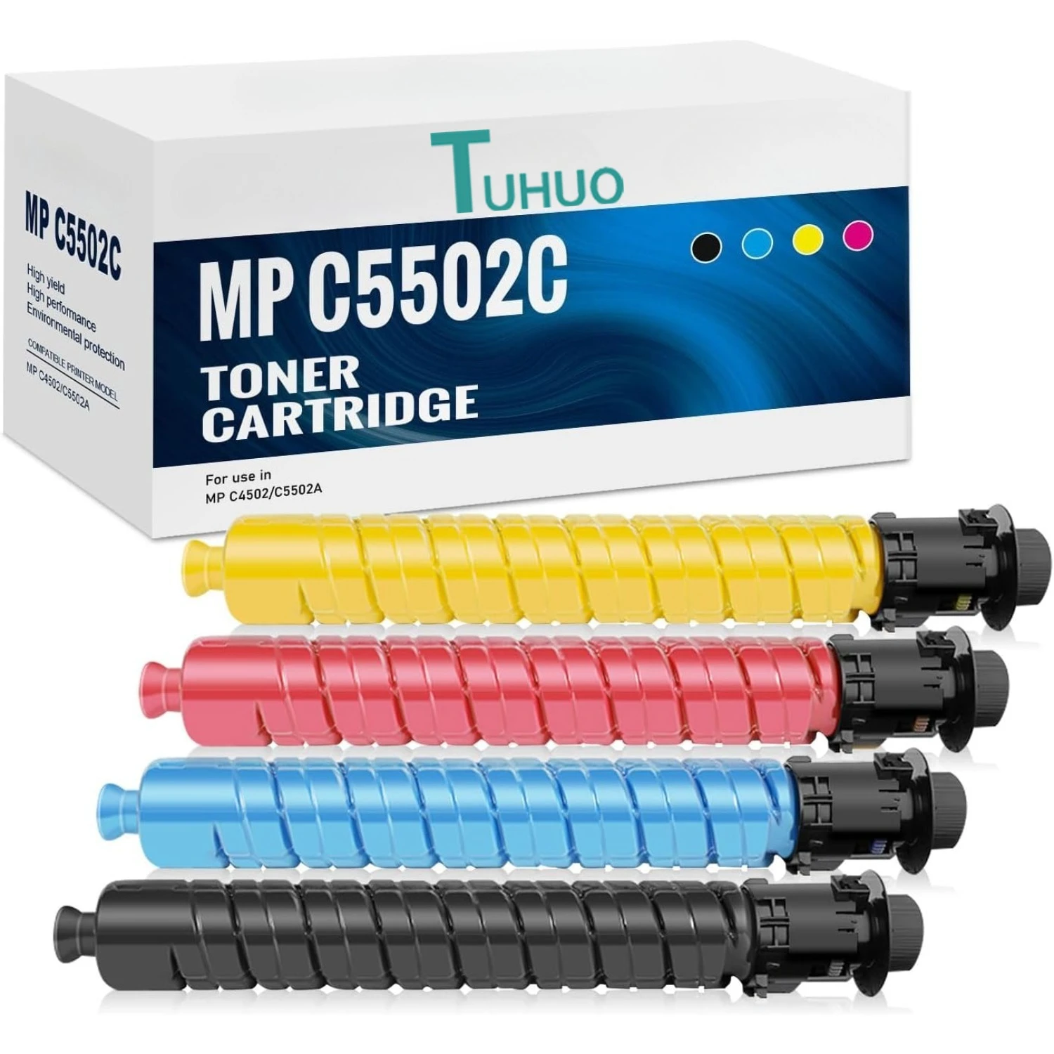 

MP C5502C Toner Cartridge Replacement For Ricoh 841679 841680 841681 841682 for MP C4502 MP C5502 MPC4502 MPC5502 Printers