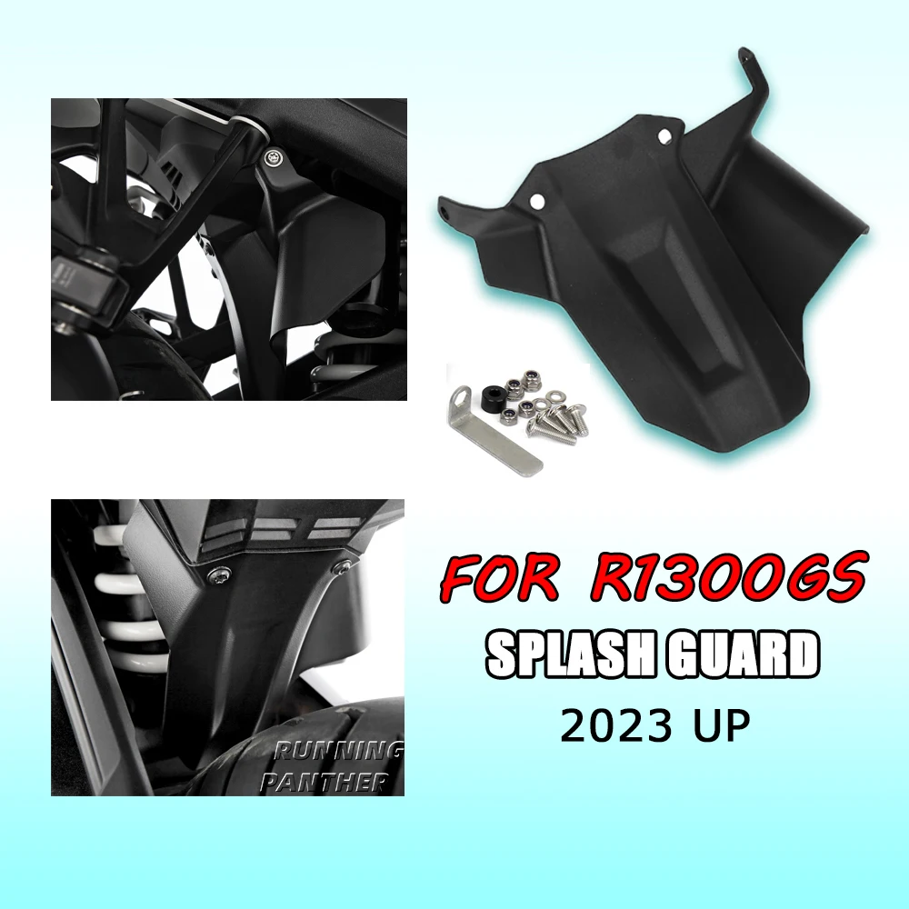 

Motorcycle Inner Fender Splash Guard For BMW R1300GS R 1300 GS r1300gs GS1300 2025 2024 Mudguard Rear Hugger Protection