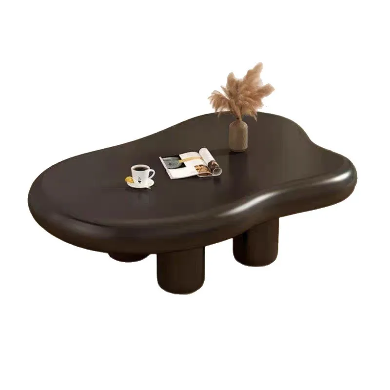 

Cloud coffee table Nordic home living room simple modern small apartment special-shaped side table cream style Internet