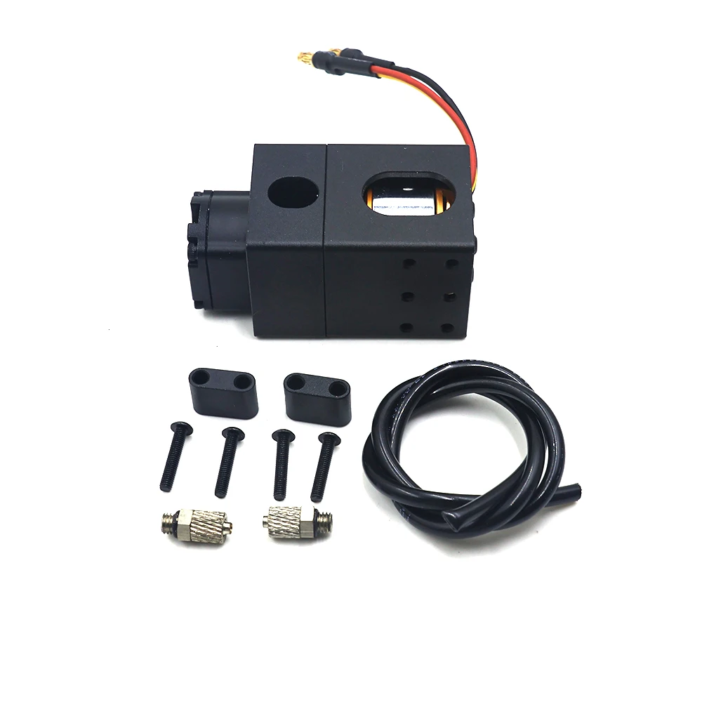 Metalen Hydraulische Oliepomp Systeem Accessoires voor 1/14 Tamiya RC Truck Trailer Kipper Scania 770S R620 Actros Volvo MAN Auto onderdelen
