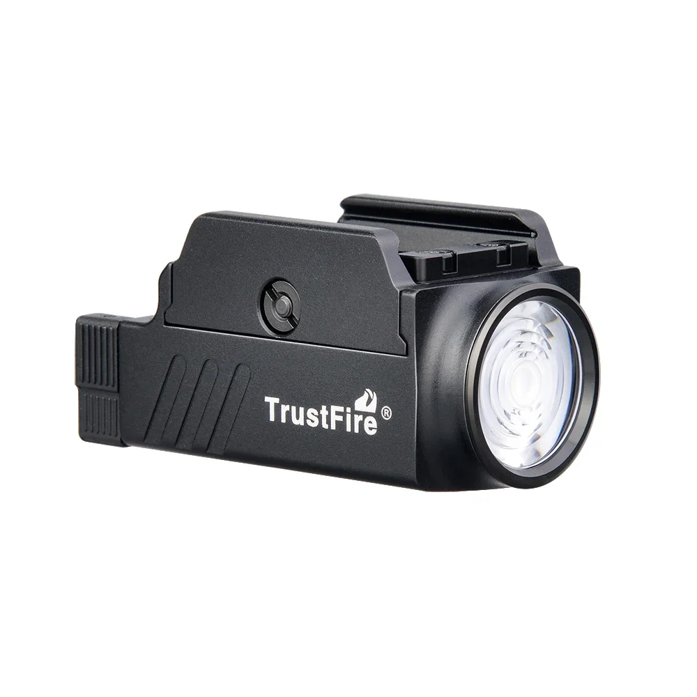 Imagem -05 - Trustfire-luz de Pistola Tática 800 Lúmen Trilho Montado Liberação Rápida Usb Recarregável Lanterna Led para Glock 17 19 Gm23