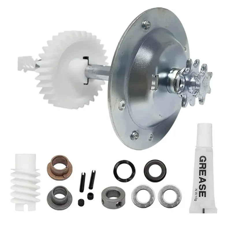 B24B Garage Door Dual Gear Kit Alarm Replacement Gear And Sprocket Kit For Liftmaster 41A5658/3595,Garage Door Opener Parts