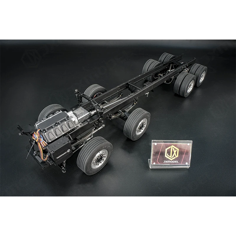 8x4 chassis (specially equipped with JX Rescue Truck 2.0) JXmodel Tamiya tow truck trailer