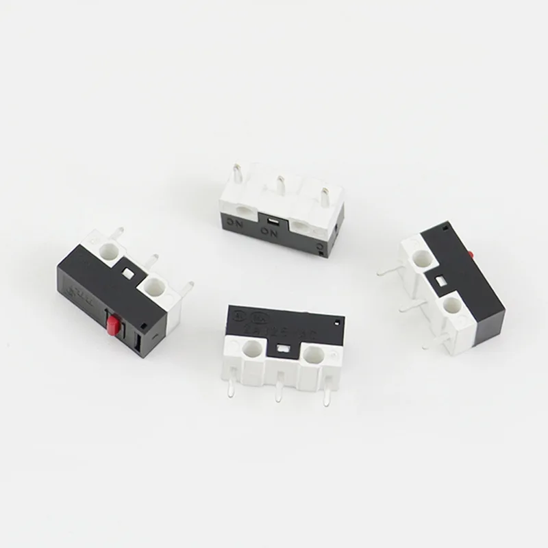 100pcs Micro switch MPUCX2248 three pin direct insertion self resetting travel button switch, mouse touch switch