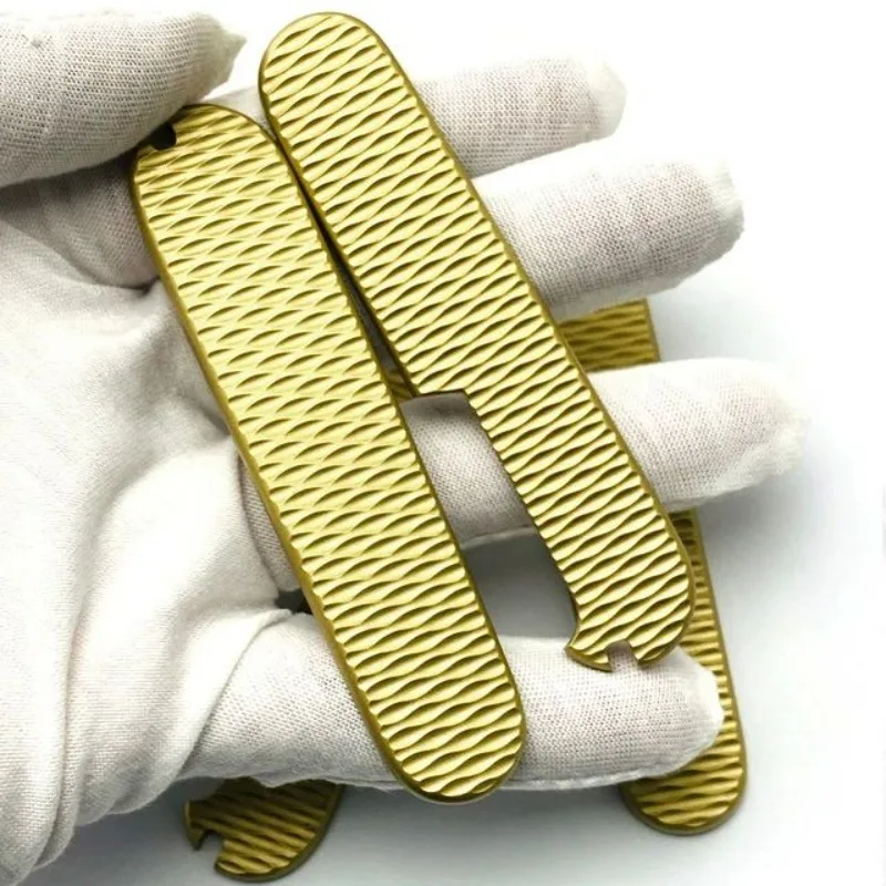 Escala de titanio TC4 para navaja suiza de 91 mm – Kit de actualización DIY de 2 piezas. Productos en stock.