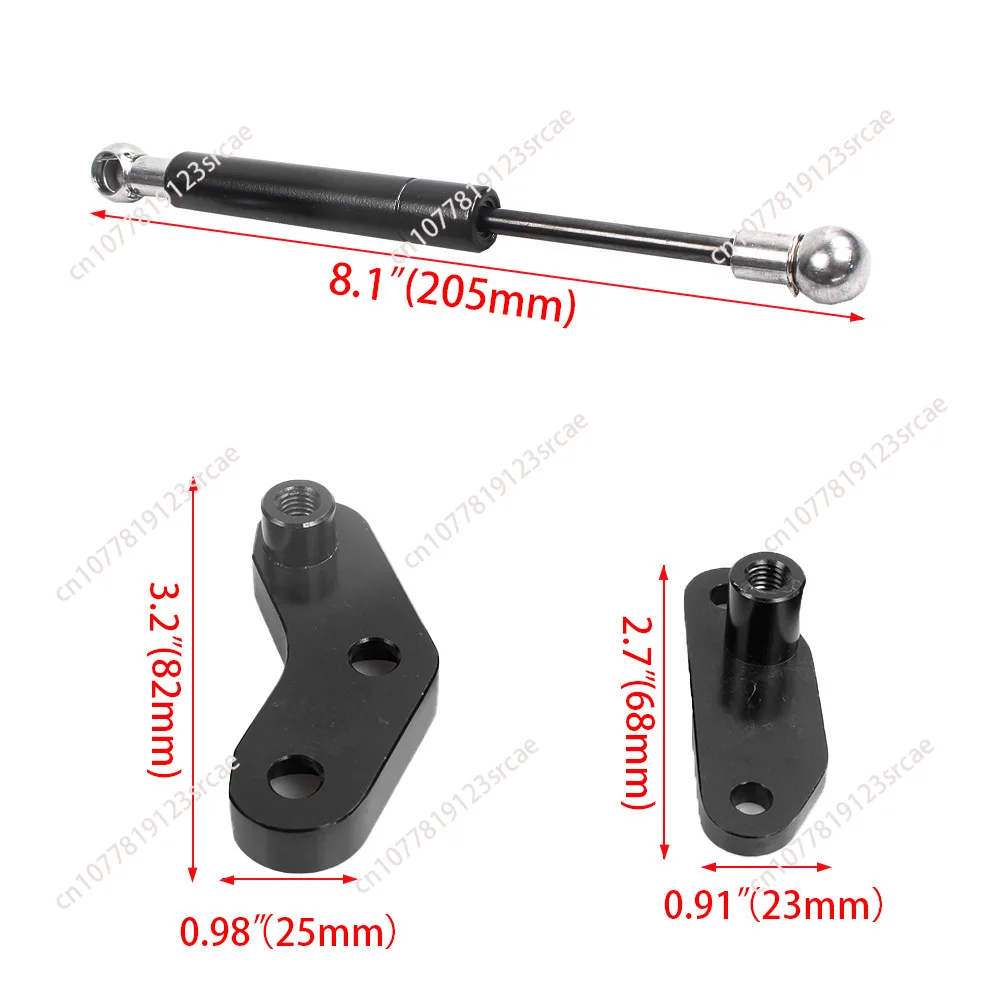 

for UTV Black/Red Aluminum Anodized Door Opener Sets for Can am Maverick X3, Maverick X3 MAX 2/4 Doors 2017-2024