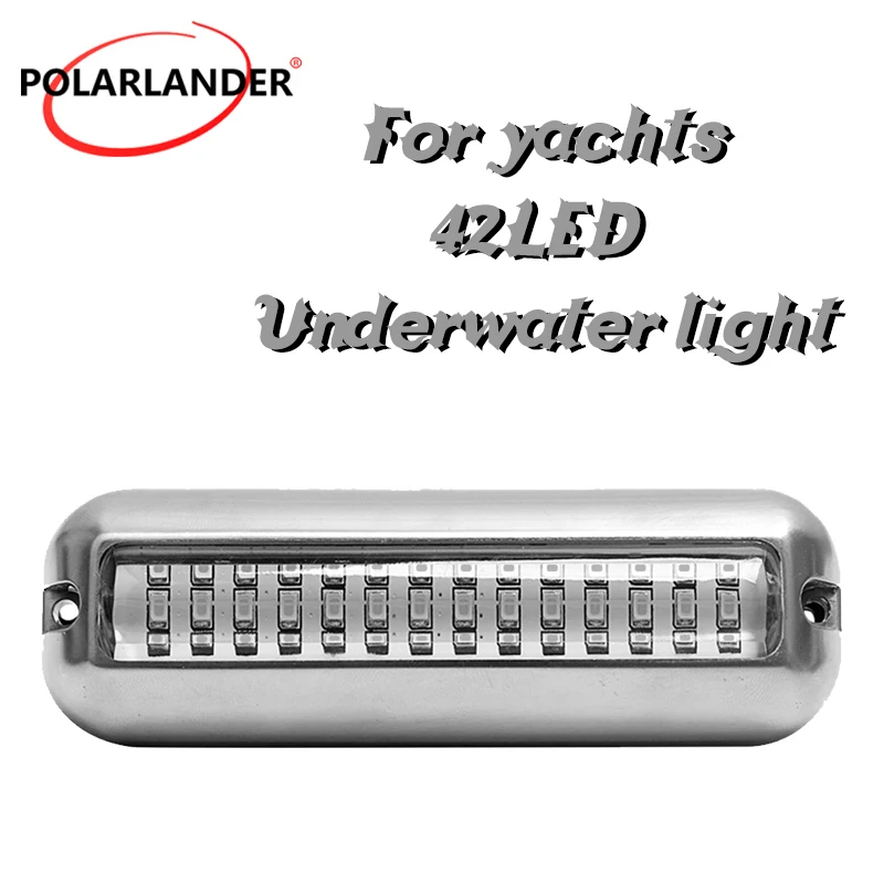 

Светодиодный подводный светильник 21 Вт 643 лм IP68 водонепроницаемый для яхт, лодок, аксессуар для бассейна