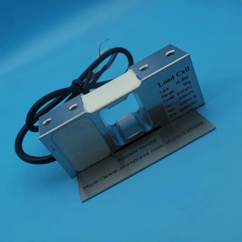 3‑20KG Aluminum Alloy Load Cell Force Transducer Weighing Pressure Sensor For Packaging Scale