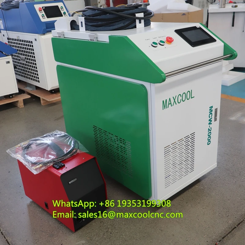 2kw 4 in 1 Fiber Laser Welding Cleaning Cutting Soldering Machine Au3tech Handheld Laser Welder for All Metal Rust Removal Clean