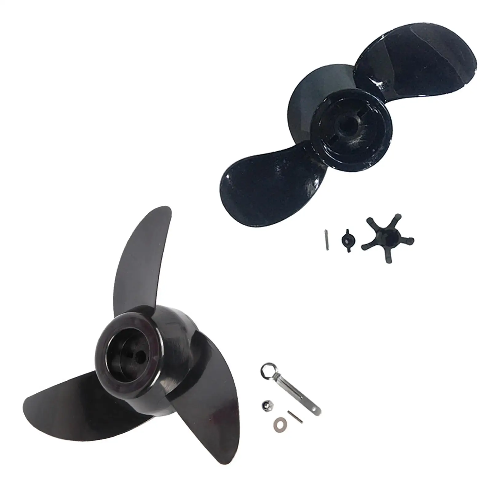 Boat Propeller Wear Resistance Spare Parts Efficient Accessory Replaces Outboard Propeller for Speedboats Fishing Boats Yachts