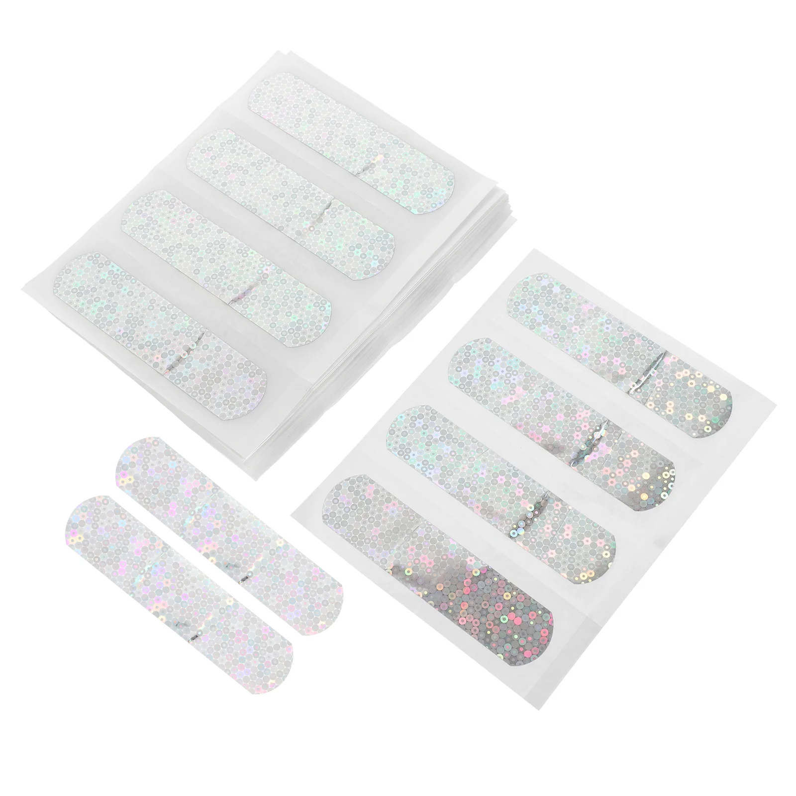 

Hydrocolloid Bandages Glitter Strips Aid Nail Sticker Wound Protector Flash Non Pvc Wounds Child Stickers