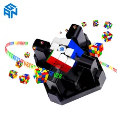 GAN Cube Robot Magic Puzzle 3x3x3 Recovery Helper Machine Bluetooth Connection To App For AI Cube 3X3 GAN356i3 GAN356i Carry