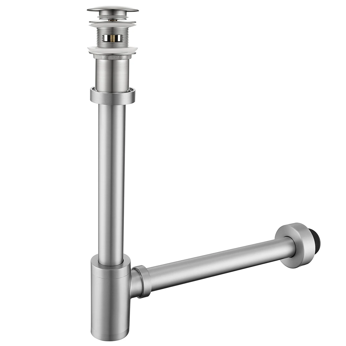 Pop up perforated drain, washbasin, P-type drain pipe, bathroom drainage accessory