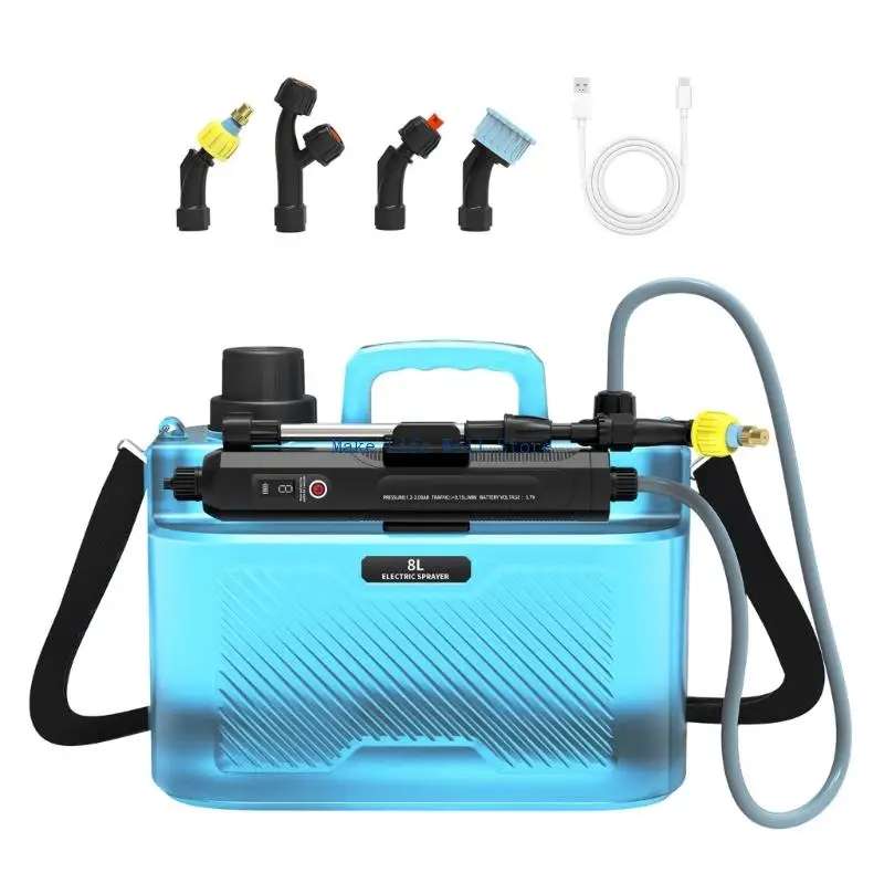  Functional Electric Sprayer Having LED Display And Comfortable Handle Design
