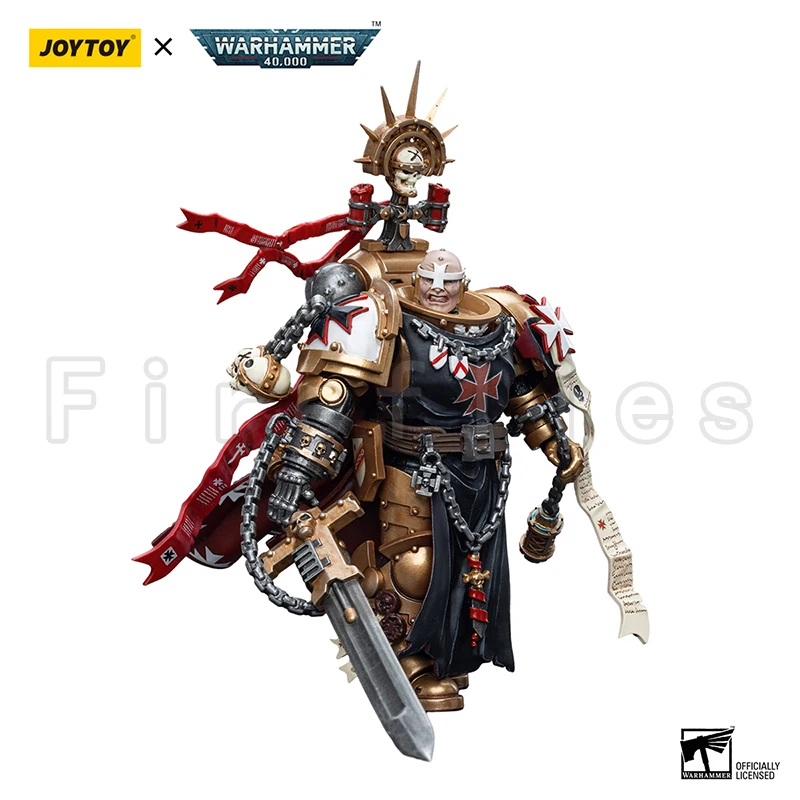 [PRE-ORDER]1/18 JOYTOY Action Figure 40K Black Templars High Marshal Helbrecht Re-issue Anime Collection Model Toy