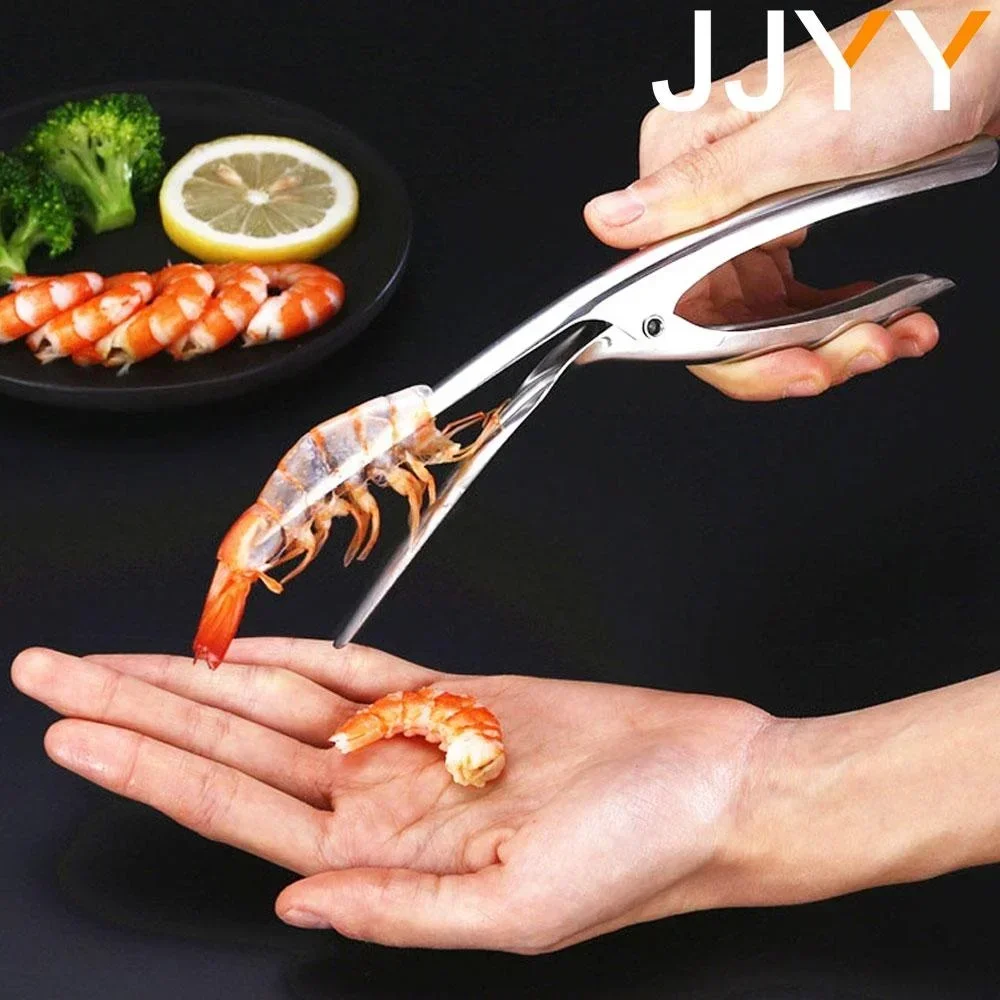 Kitchen Appliance Stainless Steel Shrimp Peeler Prawn Peeler Line Cutter Cleaning Shrimp Line Fishing Lobster Peel Seafood Tool