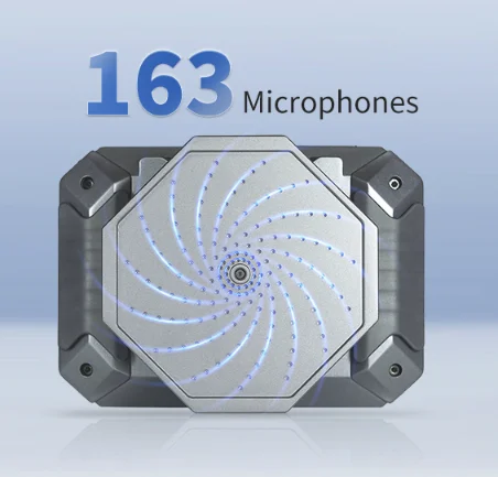 2026 new Portable Acoustic Imager DES-T163Pad Tablet Acoustic Imager for Partial Discharge Detection and Leak Detection