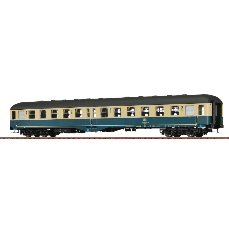 

HO 1/87 Train Model 58058 Byl421 Passenger Carriage Model LED Light DB German Railway Four Eras Train Model Toy Gift