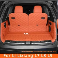 FOR Li Lixiang L7 L8 L9 2022 2023 2024 Car All Inclusive Rear Trunk Mat Protective Pad Car Boot Liner Tray Rear Trunk Cover