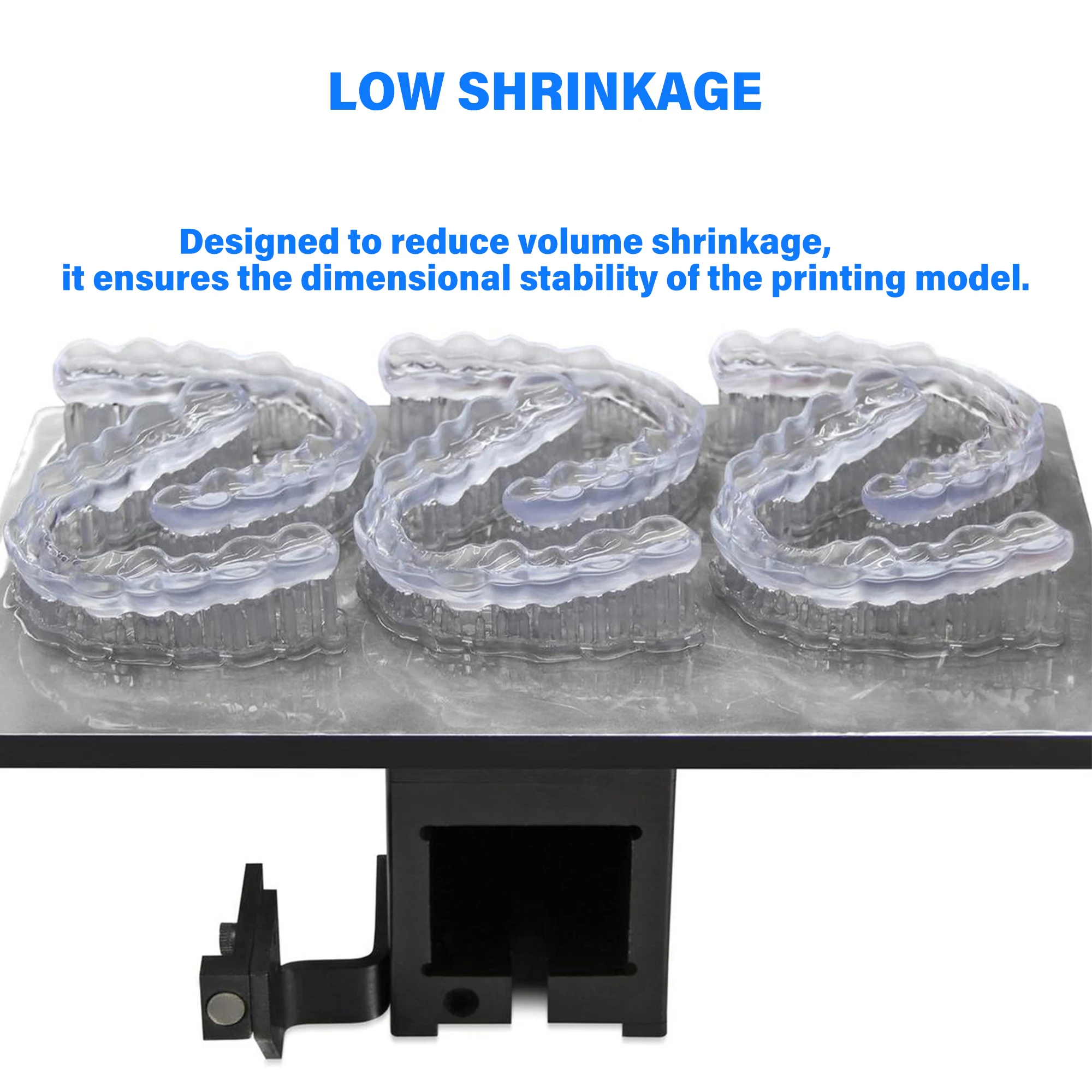 

Antinsky Dental Guide resin 405nm1kg For HeyGears/SprintRay LCD DLP 3d printer High precision Low shrinkage