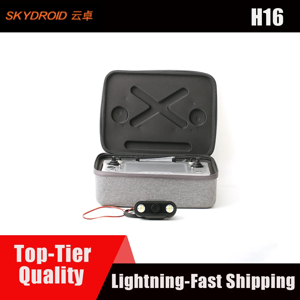 جهاز إرسال الفيديو والقياس عن بعد الرقمي الجديد Skydroid H16/H16Pro |   20KM 1080P 2.4 جيجا هرتز 16CH FHSS، مع كاميرا MIPI وجهاز استقبال R16