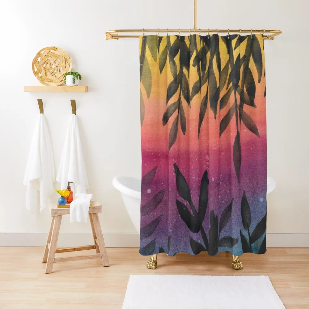 

Bamboo Shoots Shower Curtain Bathroom Accessories Waterproof Fabric Bathroom In The Bathroom Modern Accessories Curtain