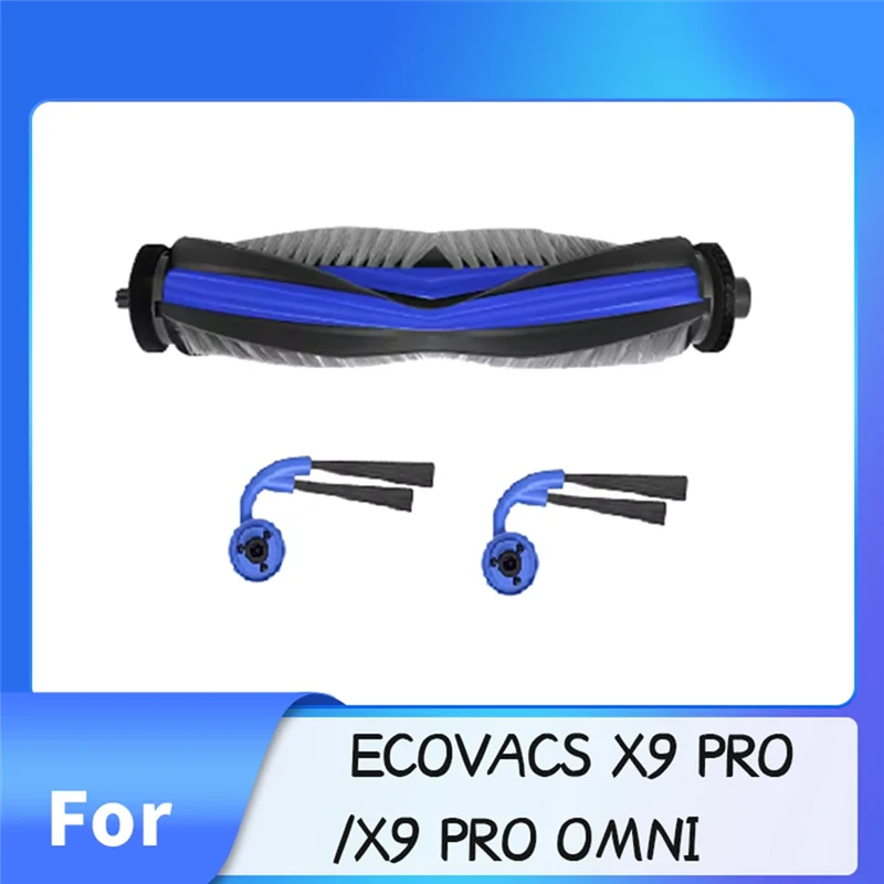 Forecovacs For EC OVACS X9 PRO/X9 PRO OMNI Replacement Parts Cleaning Side Brush Main Brush Robot Vacuum Cleaner