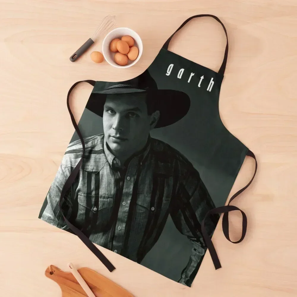 

Garth Brooks No fences Apron Kitchen Special Accessories Custom Customizable For Nail Stylist Apron