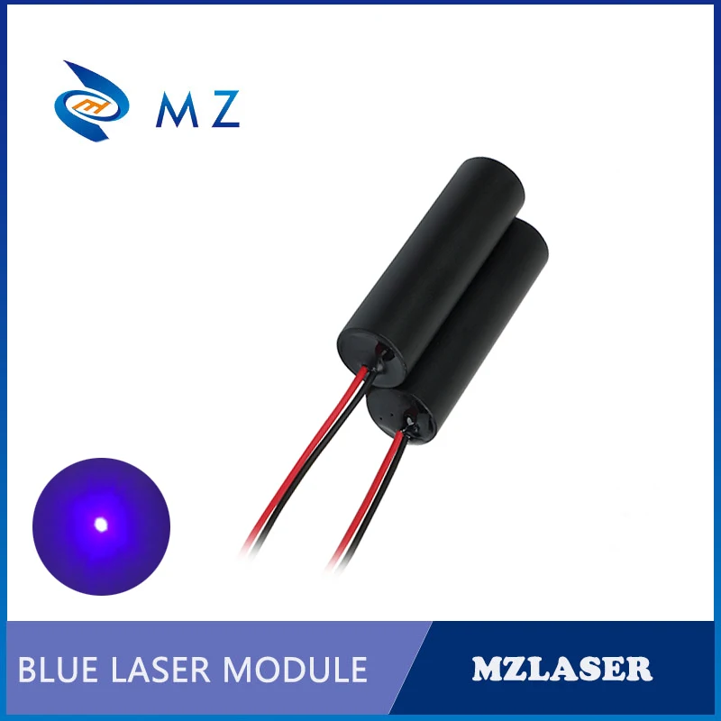 High Power D10mm 405nm 150Mw Blauw Dot Laser Module Industriële Acc Drive Type