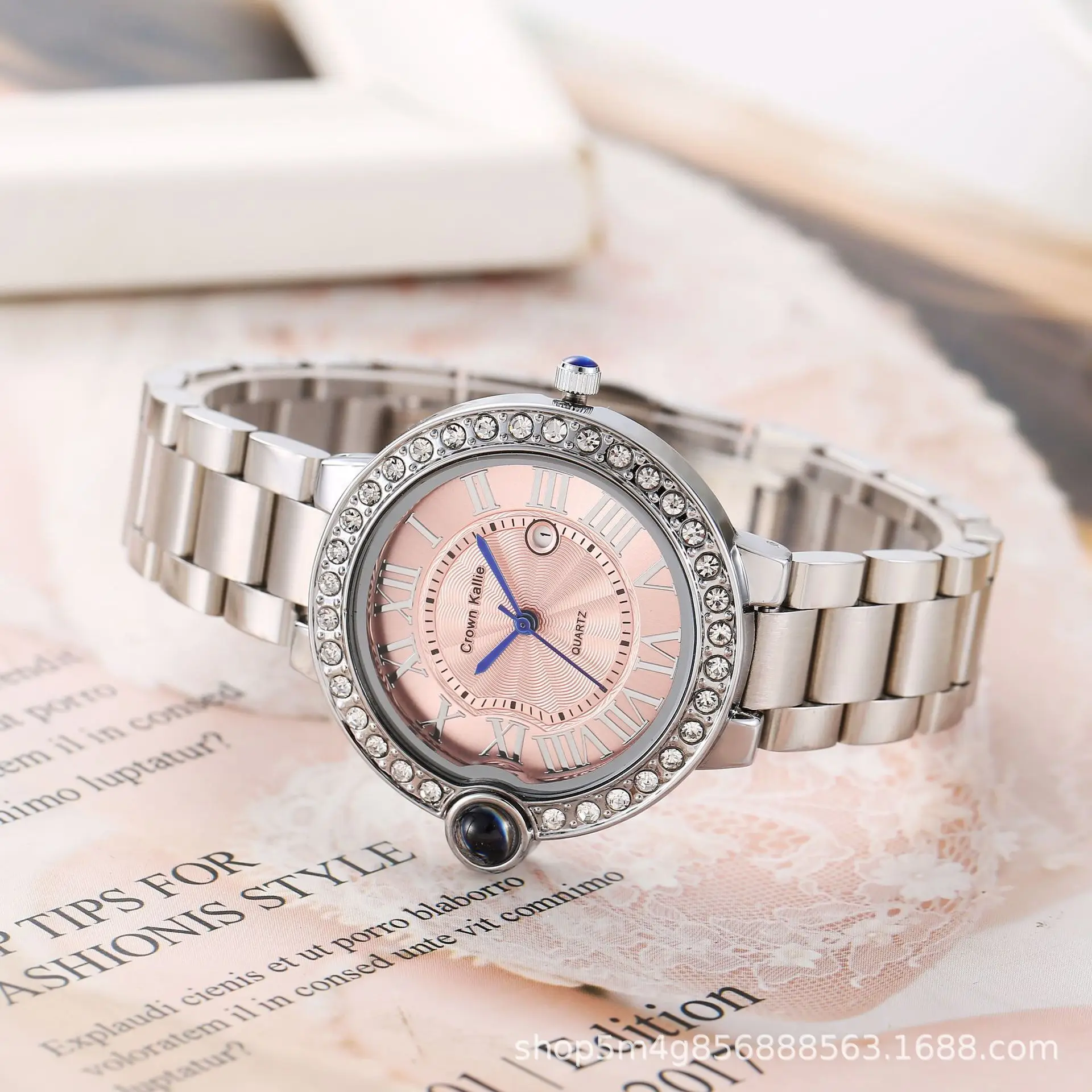 Crown Kallie [Pink Balloon] Confession Series Anniversary Limited Edition Fully Automatic Women's Watch CK8134