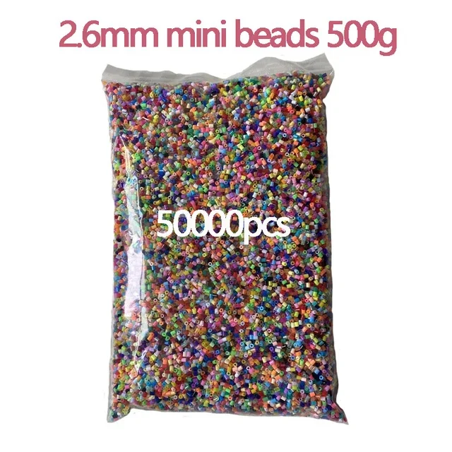 5mm/2.6mm 24Color Hama Beads 3D Puzzle DIY Toy Ironing Quality Guarantee Perler Fuse Beads Educational Handmade Craft Toy