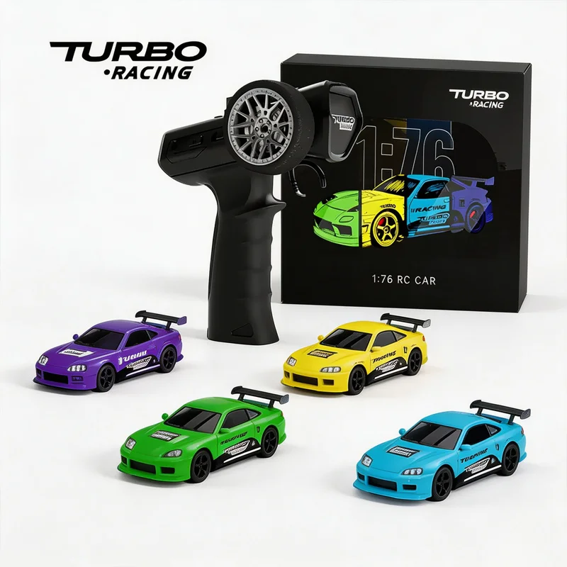 Turbo Racing RC remote control car 1/76 miniature desktop family professional racing model car C71.C72.C73.C74