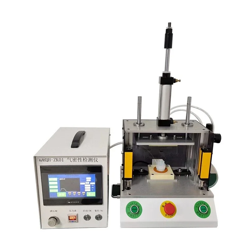 Air tightness detector, bottle cap air tightness leak picker
