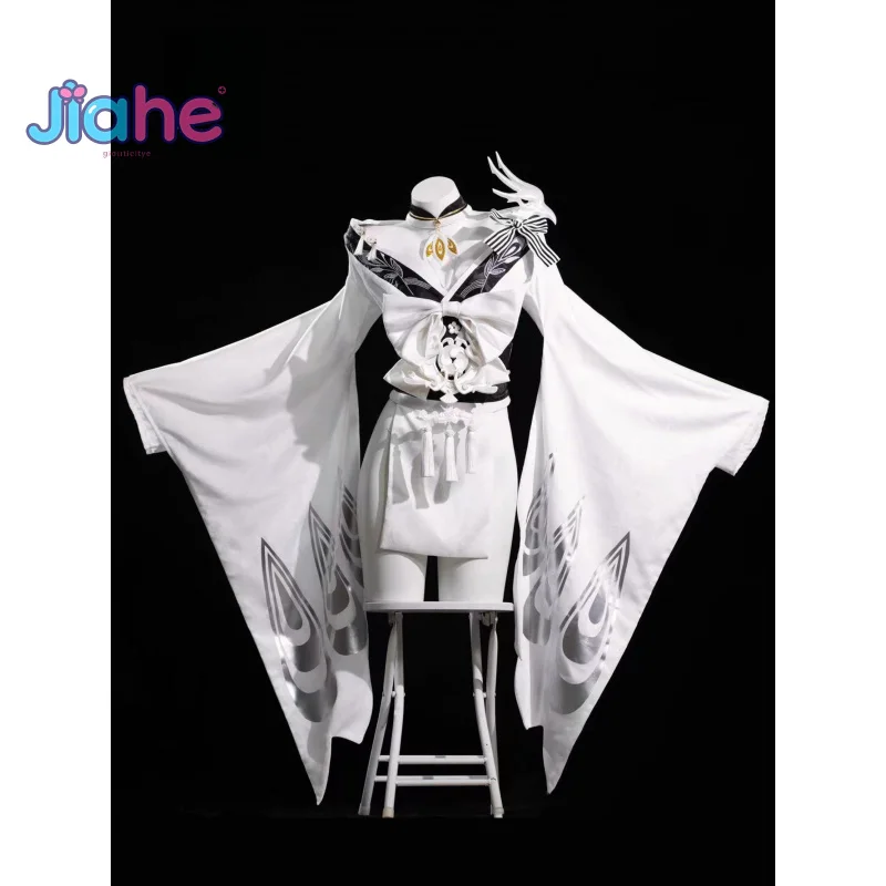 

Аниме игра Azur Lan Hakuhō Hakuhou косплей костюм женское милое кимоно платье аксессуары реквизит Хэллоуин вечерние форма