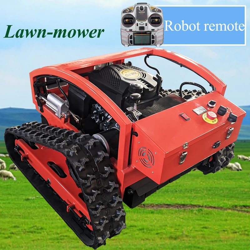 

Customization for Sale CE Certified Lawn Mower Manufacturer Remote Control Crawler Electric Intelligent Snow Removal Robot